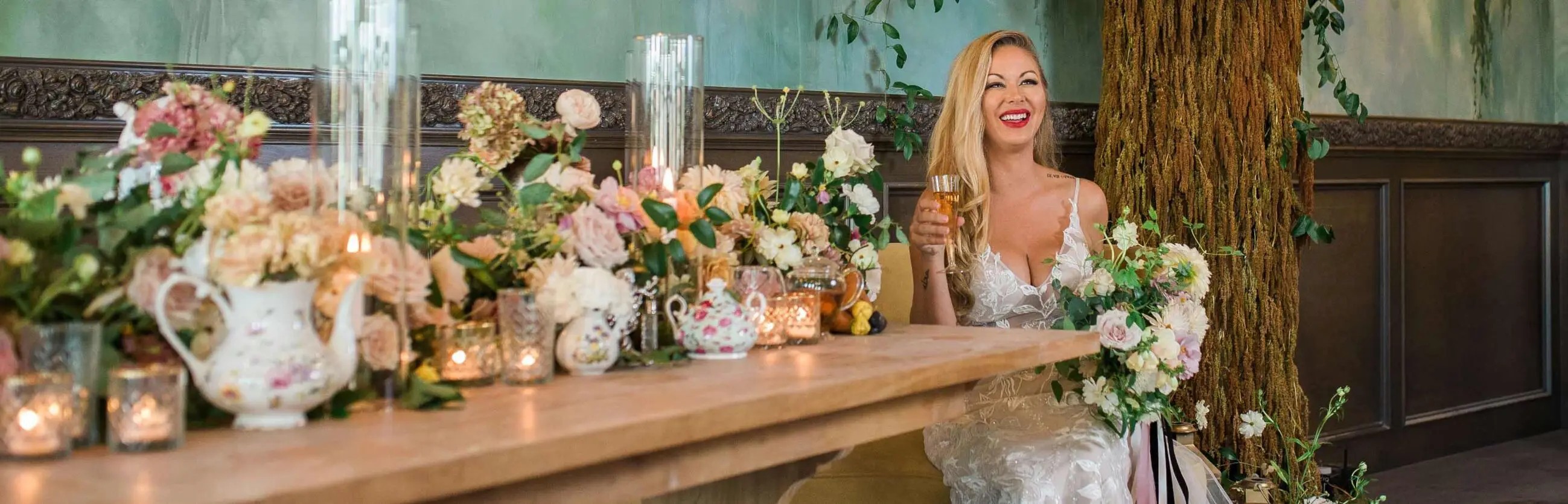 The Ultimate Bridal Retreat: What to Expect When You Step into the Phoenix Lounge at Becker&#39;s Bridal. Desktop Image