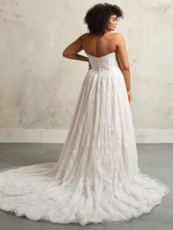 Sottero and Midgley Style #SITKA 24SZ761A01 #4 Ivory/Pale Blush thumbnail