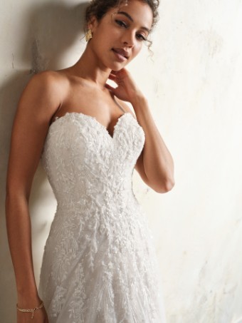 Sottero and Midgley Style #SITKA 24SZ761A01 #6 Ivory/Pale Blush thumbnail