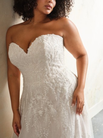 Sottero and Midgley Style #SITKA 24SZ761A01 #3 Ivory/Pale Blush thumbnail