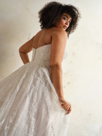 Sottero and Midgley Style #SITKA 24SZ761A01 #5 Ivory/Pale Blush thumbnail