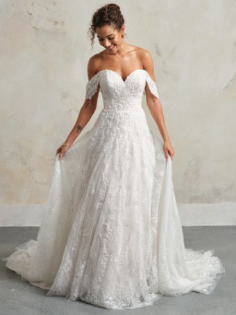 Sottero and Midgley Style #SITKA 24SZ761A01 #2 Ivory/Pale Blush thumbnail
