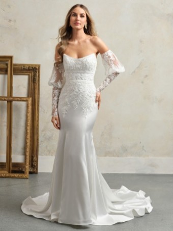 Maggie Sottero Style #Davie #1 Ivory thumbnail