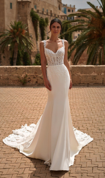 Moonlight Bridal Style #H1571 #0 default Ivory/Rose thumbnail