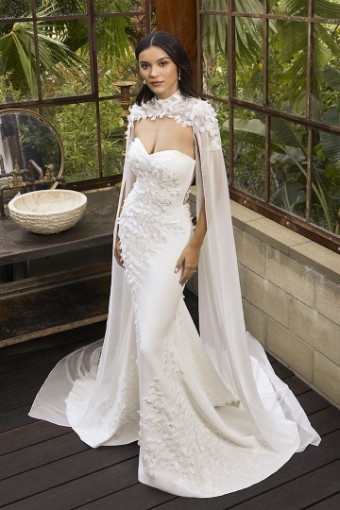 Casablanca  Bridal Style #BL444 #2 default Ivory/Nude thumbnail