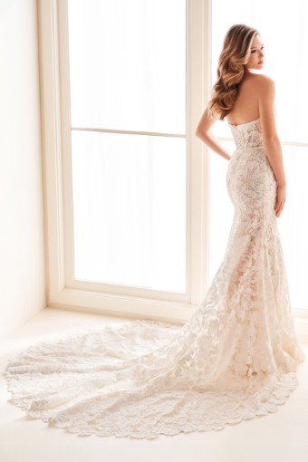 Mon Cheri Style #E1002 #3 Diamond White/Champagne thumbnail