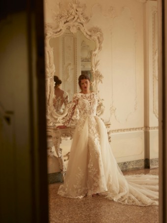 Demetrios Style #1276 #0 default Ivory/Sheer/Nude/Natural thumbnail