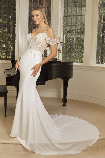 Casablanca  Bridal Style #2568 #0 default Ivory/Nude/Silver thumbnail