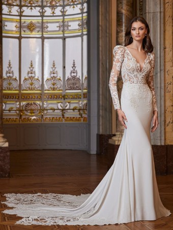 Enzoani Style #Elaine #0 default Ivory/Ivory thumbnail