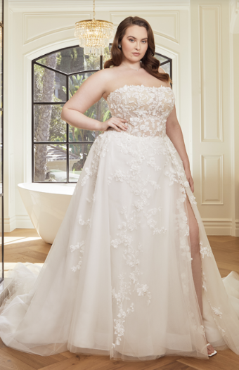Casablanca  Bridal Style #2570CFB #0 default Ivory/Nude thumbnail