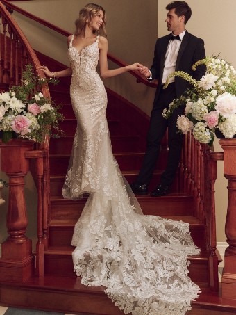 Sottero and Midgley Style #Adrian 25SS272A01 #2 default Ivory Ivory/Nude thumbnail