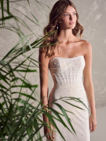 Maggie Sottero Style #DREW #0 default Ivory/Blush thumbnail