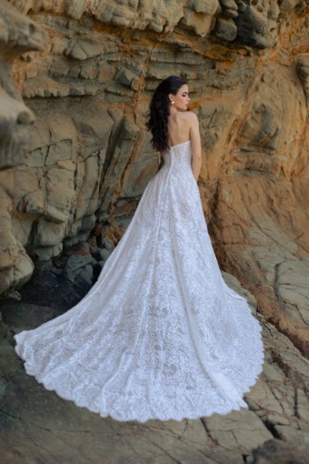 Allure Bridal Style #F347 #5 Champagne/Nude/Ivory thumbnail
