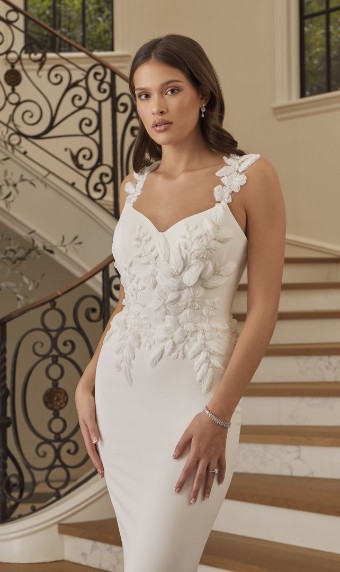 Casablanca  Bridal Style #2565 #1 Ivory/Ivory thumbnail