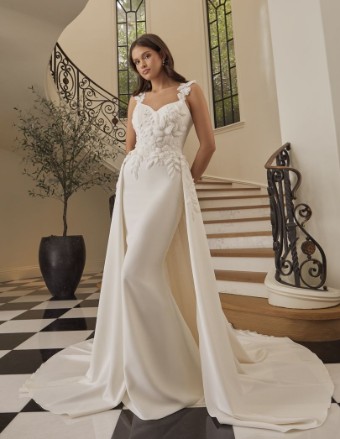 Casablanca  Bridal Style #2565 #0 default Ivory/Ivory thumbnail