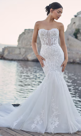 Sophia Tolli Style #Y3185 #0 default Ivory/Blush thumbnail