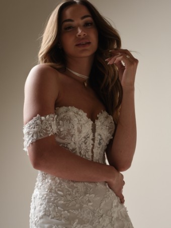 Maggie Sottero Style #ROBERTA #1 Ivory over Pearl (gown with Natural Illusion) thumbnail