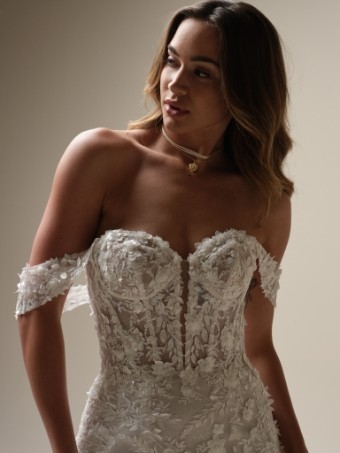 Maggie Sottero Style #ROBERTA #2 Ivory over Pearl (gown with Natural Illusion) thumbnail