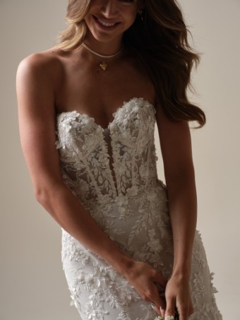 Maggie Sottero Style #ROBERTA #3 Ivory over Pearl (gown with Natural Illusion) thumbnail