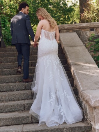 Maggie Sottero Style #BENJIE #2 Ivory over Blush thumbnail