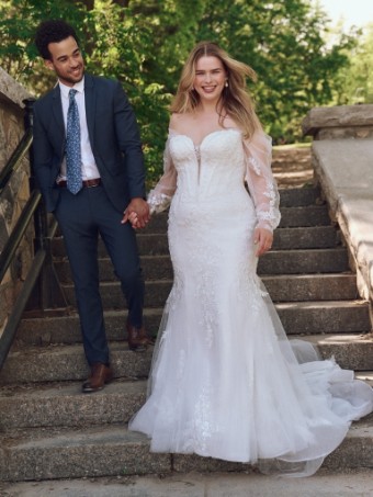Maggie Sottero Style #BENJIE #1 Ivory over Blush thumbnail