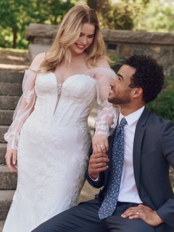 Maggie Sottero Style #BENJIE #0 default Ivory over Blush thumbnail