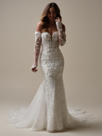 Sottero and Midgley Style #TWILIGHT 25SS330A01 #1 Ivory thumbnail