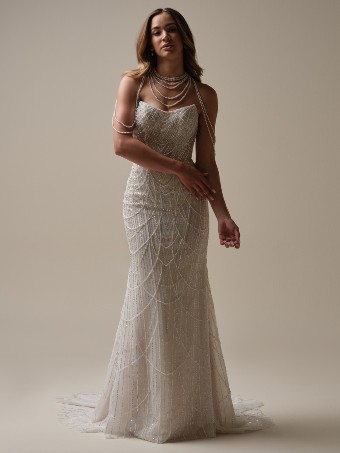 Sottero and Midgley Style #CONSTANCE 25SS348A01 #3 Ivory Ivory/Silver/Nude thumbnail