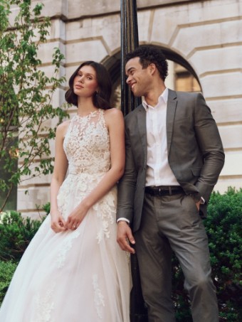 Maggie Sottero Style #Rickie #3 Ivory/Blush thumbnail