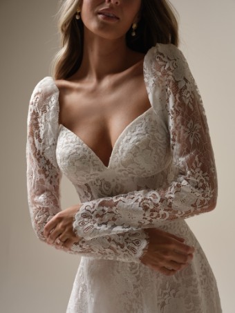 Sottero and Midgley Style #Narissa 25SB354A01 #3 Ivory/Pale Blush thumbnail