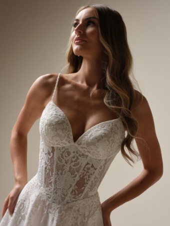 Sottero and Midgley Style #Narissa 25SB354A01 #2 Ivory/Pale Blush thumbnail