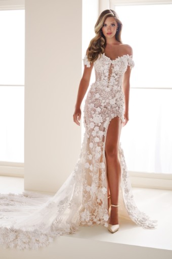 Mon Cheri Style #122171LINED #4 Ivory/Champagne thumbnail