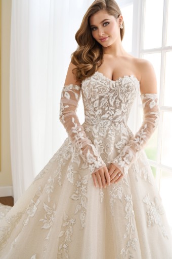 Mon Cheri Style #MT9102 Amaryllis #0 default Diamond White/Light Gold thumbnail