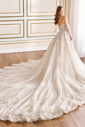 Mon Cheri Style #MT9102 Amaryllis #2 Diamond White/Light Gold thumbnail
