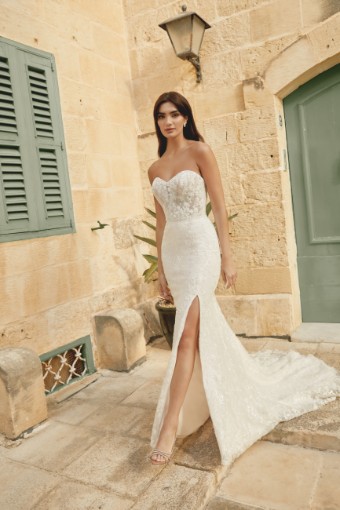 Justin Alexander Style #44488 #1 Ivory/Latte thumbnail
