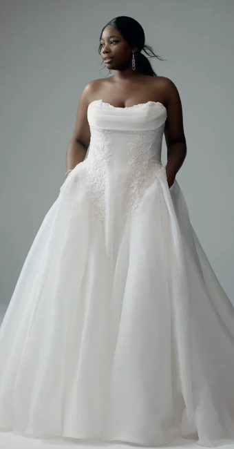 Sophia Tolli Style #Y3195 #1 Ivory thumbnail