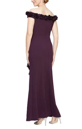 Alex Evenings Style #8160404 #2 Navy Aubergine thumbnail