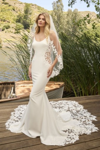 Casablanca  Bridal Style #BL461 #0 default Ivory thumbnail