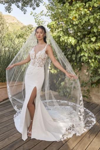 Casablanca  Bridal Style #BL466 #0 default Ivory thumbnail