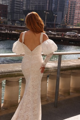 Jimme Huang Style #Alvena BG-201051 #1 Ivory/Ivory thumbnail