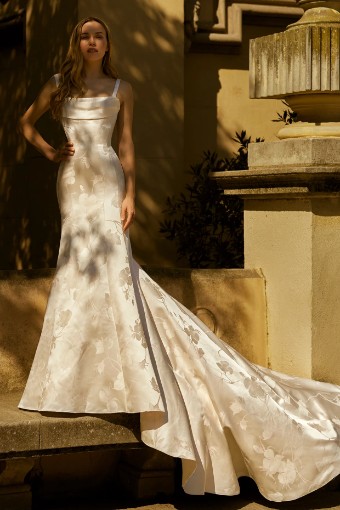 Ines Di Santo Style #Lyric-Jacquard Satin #0 default Whisper Pink thumbnail