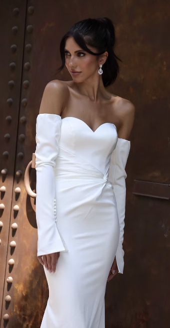 Jimme Huang Style #Adeline SS-10158 #2 Ivory thumbnail