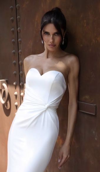 Jimme Huang Style #Adeline SS-10158 #6 Ivory thumbnail