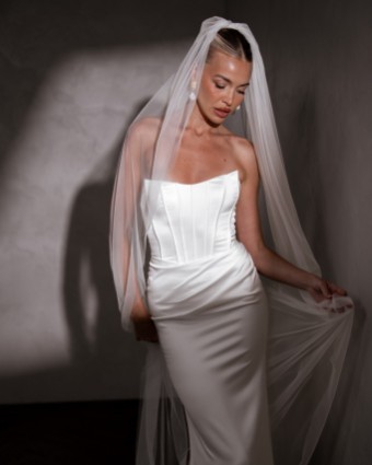 Made with Love Bridal Style #Rhode Satin #2 default Ivory thumbnail