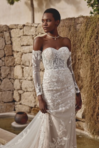 Justin Alexander Style #66369 #2 Ivory/Latte/Nude thumbnail