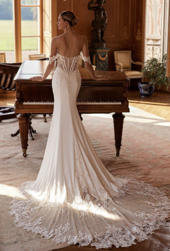 Moonlight Bridal Style #H1606 #1 Ivory/Rose thumbnail