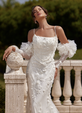 Val Stefani  Style #D8347 #2 Ivory thumbnail