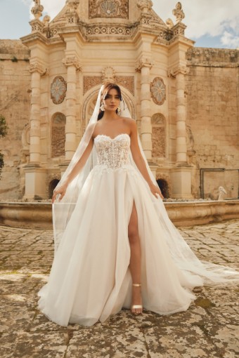 Justin Alexander Style #44490 #4 Ivory/Latte thumbnail