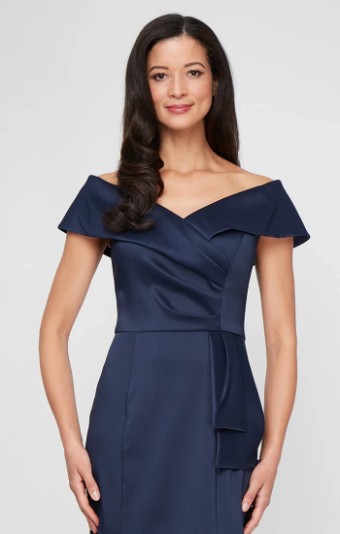 Alex Evenings Style #8138079 #7 Navy thumbnail