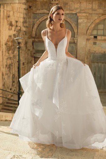 Justin Alexander Style #44499 #1 Ivory/Latte thumbnail